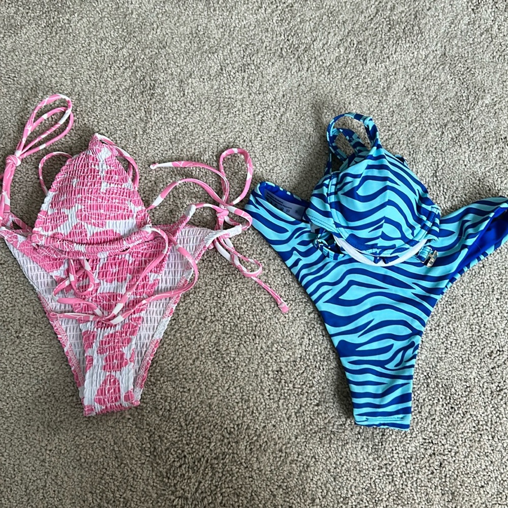 SHEIN bathing suits-tops and bottoms